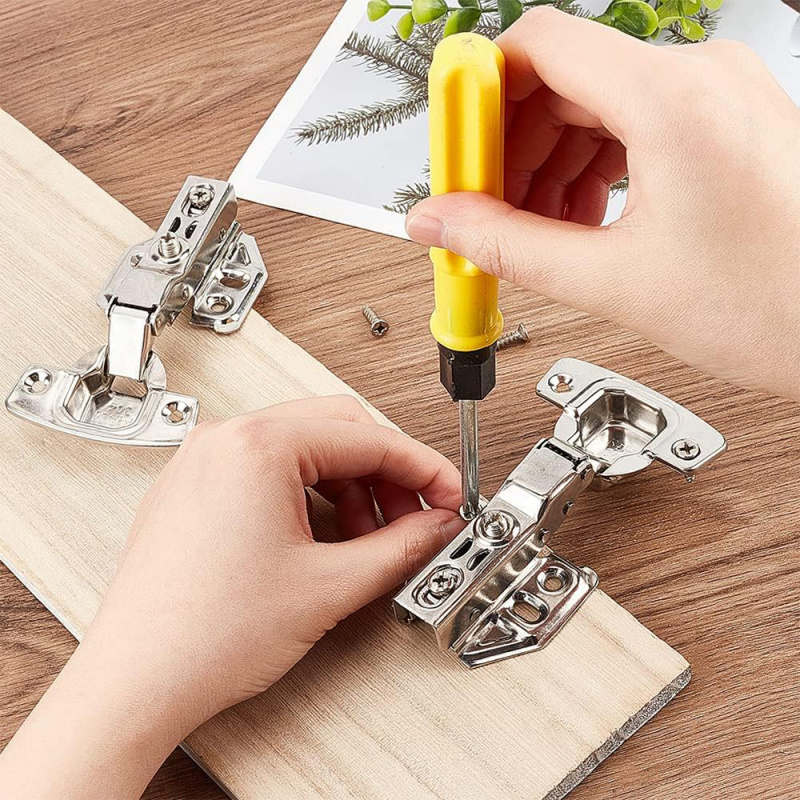 2-20Pcs Stainless Steel Concea - Soft Close Hinge recension och pris
